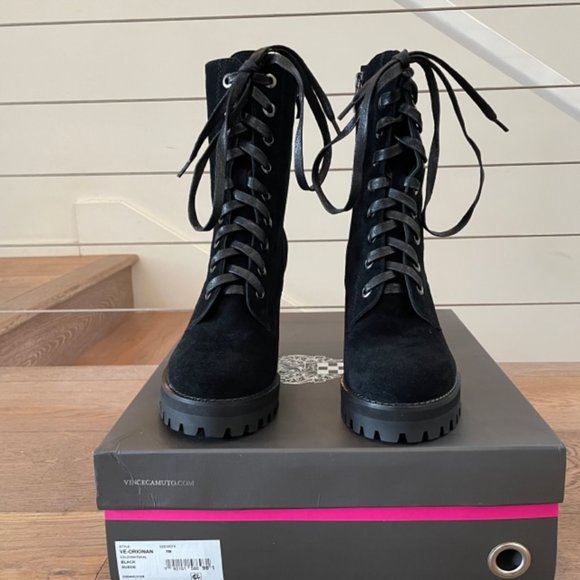 Vince Camuto Orionan Suede Boots - Picture 4 of 16